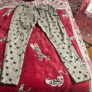 Venti6 Excellent Condition Sage Star Stretchy Drawstring Waist Joggers! Size XS